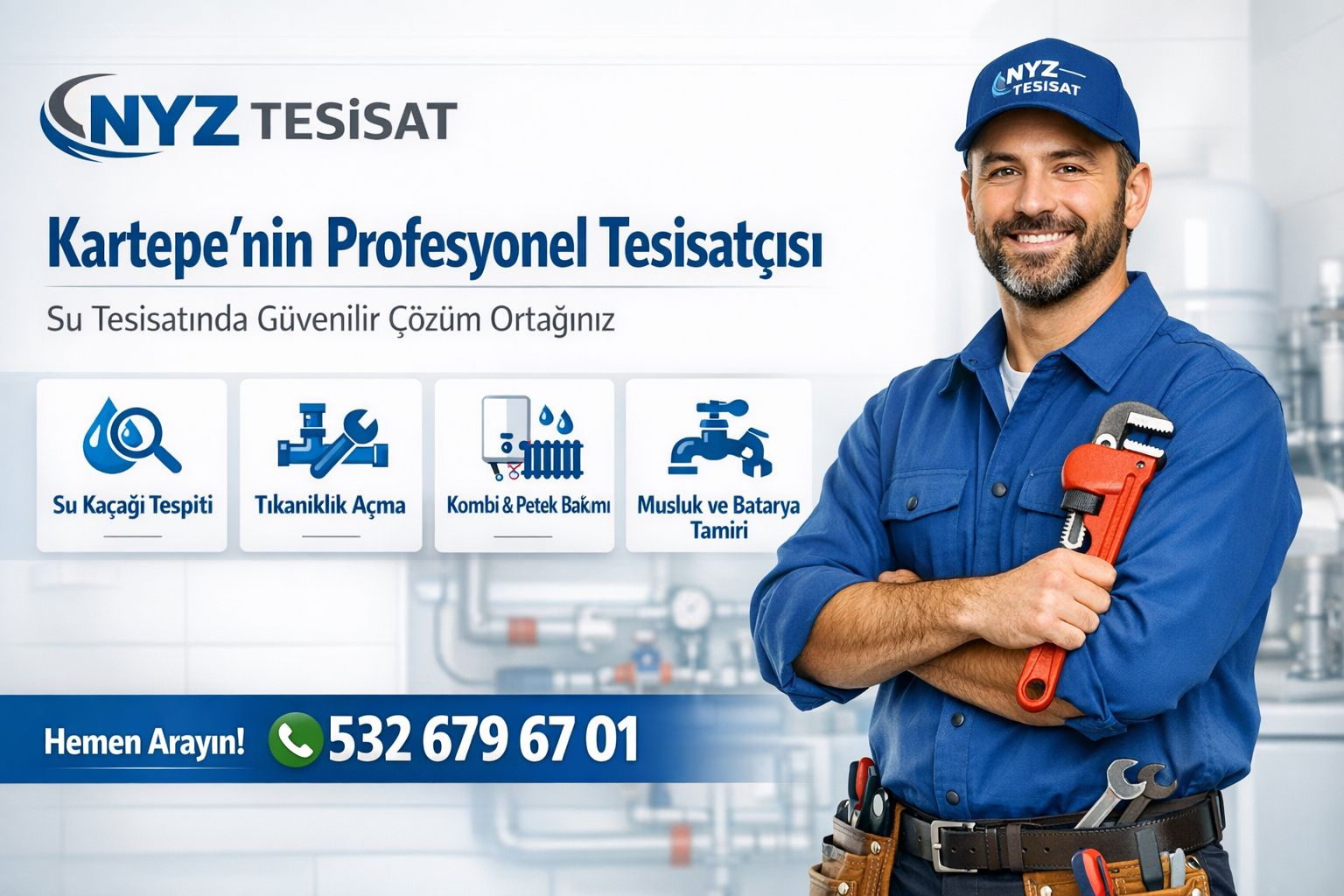 kartepe su tesisatçısı